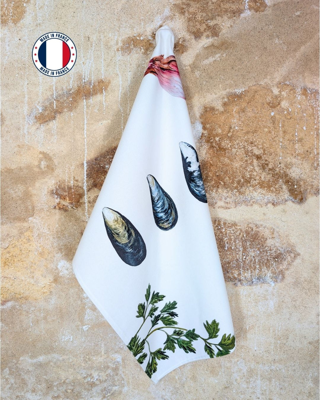 Trapo de cocina 100% algodón: Mejillones a la marinera